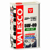 VALESCO SP-TEC Масло моторное синтетическое GP 7000 API SP ILSAC GF-6 5W-40 1л /12шт